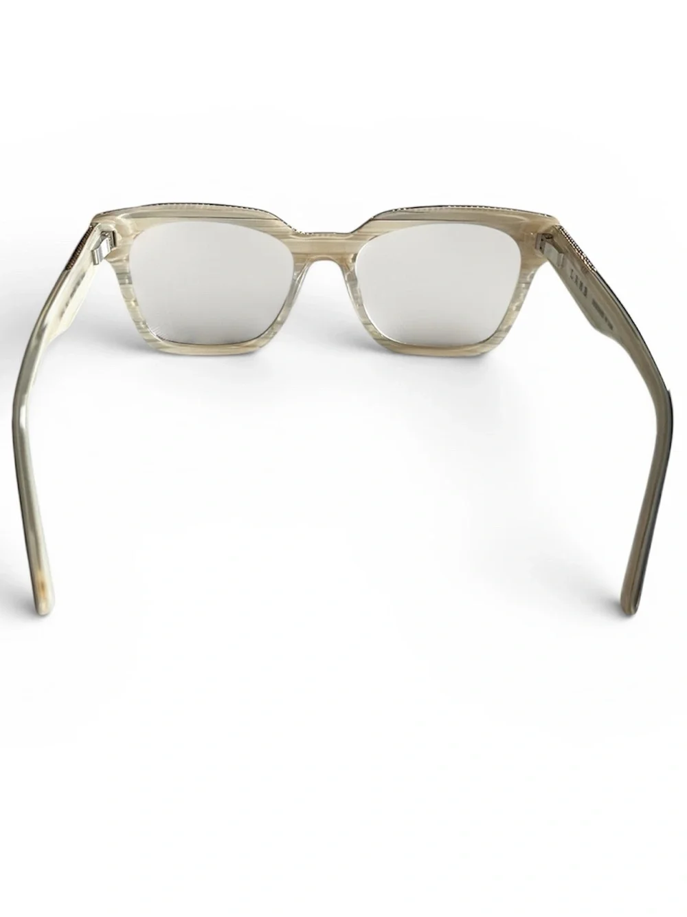 L.A.M.B  By Gwen Stefani Reading Glasses Frames Black Gold Trim LA043 53/18/140